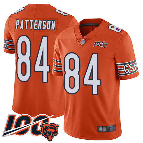 Chicago Bears Limited Orange Men Cordarrelle Patterson Alternate Jersey NFL Football #84 100th Season